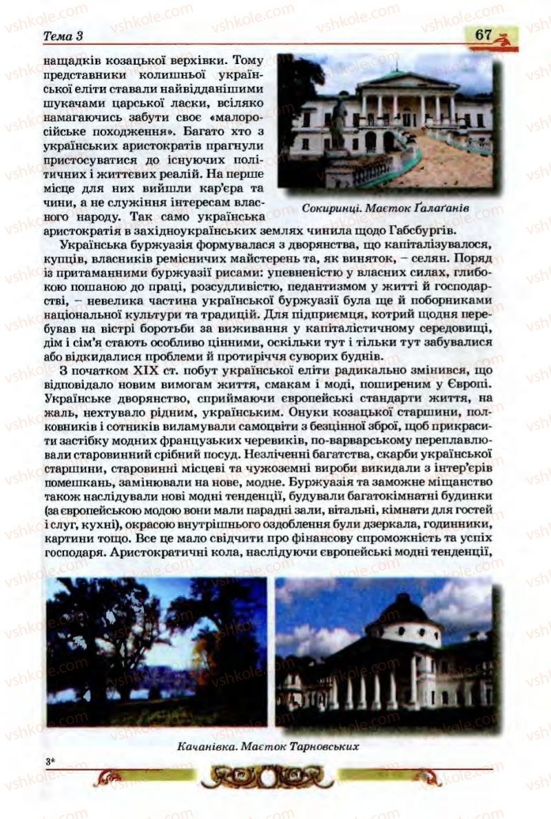 Страница 67 | Підручник Історія України 9 клас О.П. Реєнт, О.В. Малій 2009