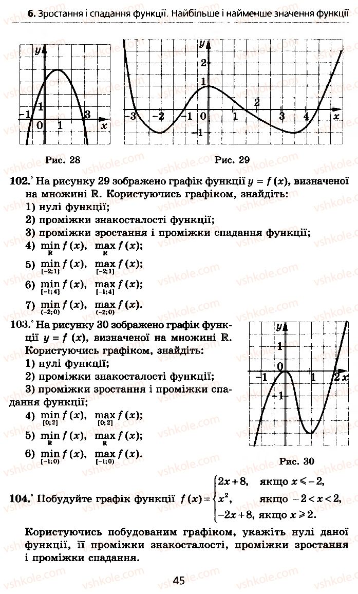 Страница 45 | Підручник Алгебра 10 клас А.Г. Мерзляк, Д.А. Номіровський, В.Б. Полонський, М.С. Якір 2010 Профільний рівень