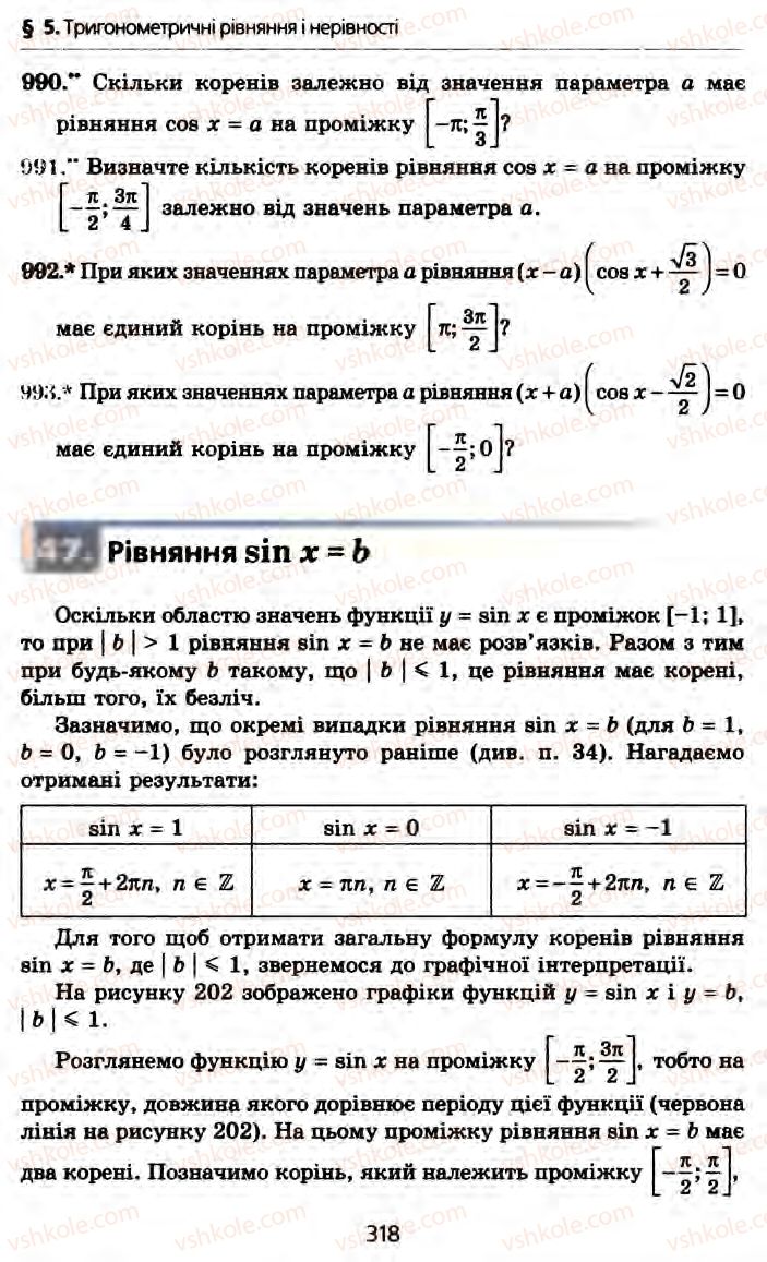 Страница 318 | Підручник Алгебра 10 клас А.Г. Мерзляк, Д.А. Номіровський, В.Б. Полонський, М.С. Якір 2010 Профільний рівень