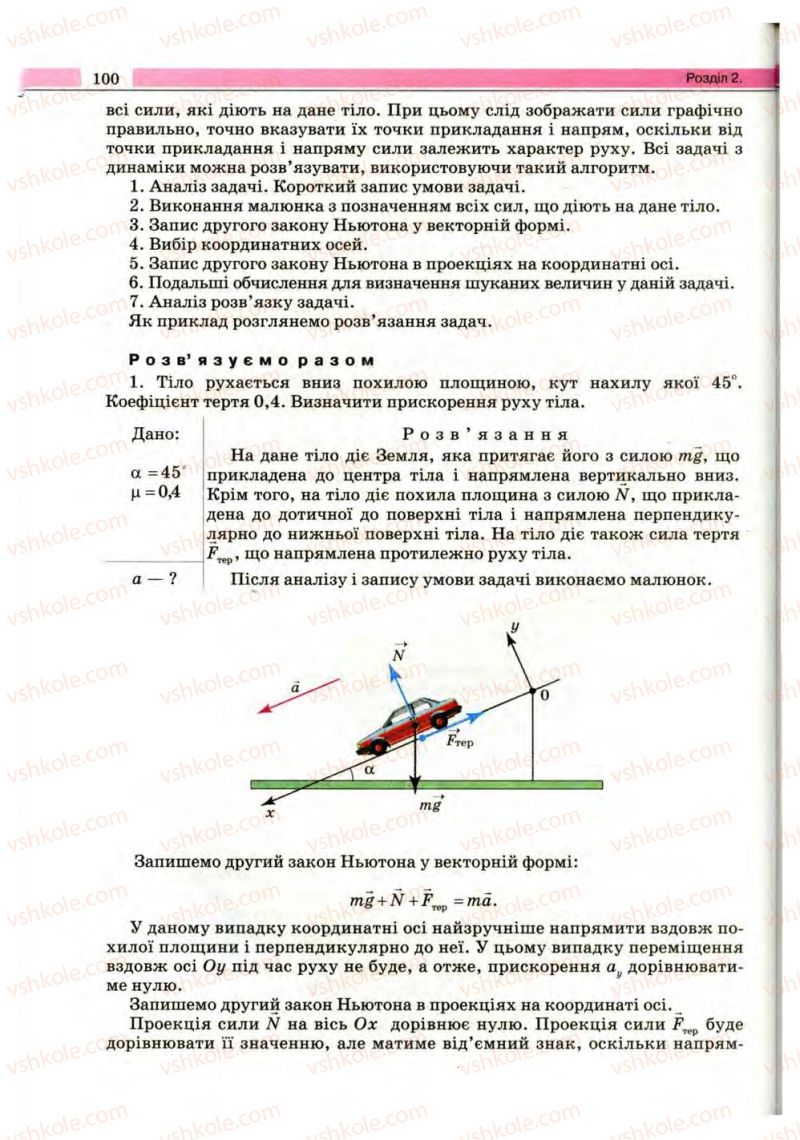 Страница 100 | Підручник Фізика 10 клас В.Д. Сиротюк, В.І. Баштовий 2010 Рівень стандарту