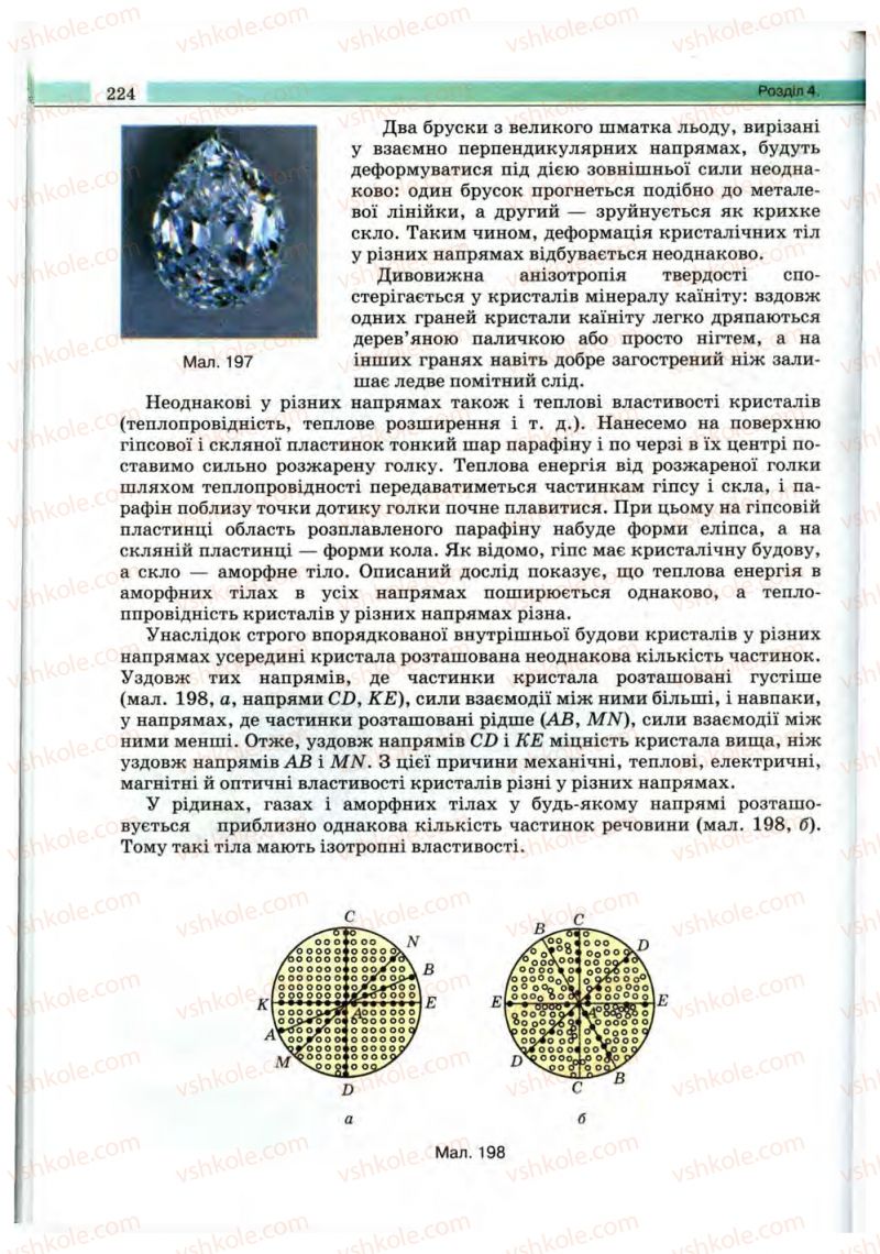 Страница 224 | Підручник Фізика 10 клас В.Д. Сиротюк, В.І. Баштовий 2010 Рівень стандарту