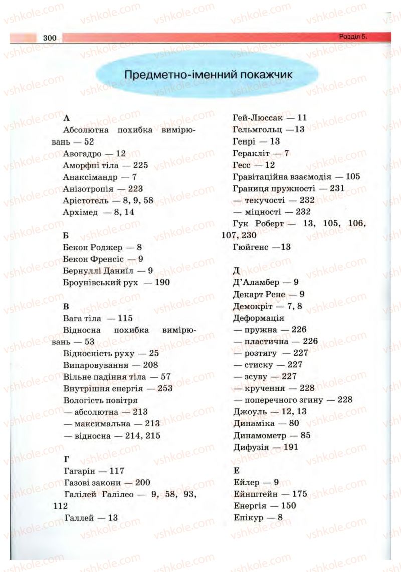 Страница 300 | Підручник Фізика 10 клас В.Д. Сиротюк, В.І. Баштовий 2010 Рівень стандарту