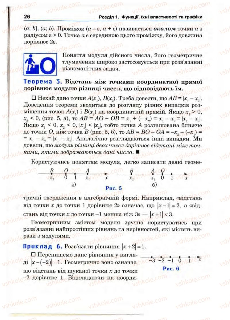 Страница 26 | Підручник Математика 10 клас О.М. Афанасьєва, Я.С. Бродський, О.Л. Павлов 2010