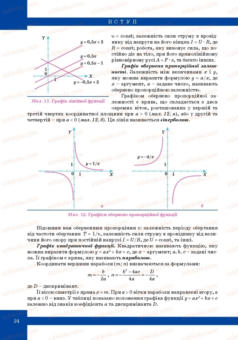 Страница 24 | Підручник Фізика 10 клас Т.М. Засєкіна, М.В. Головко 2010 Профільний рівень