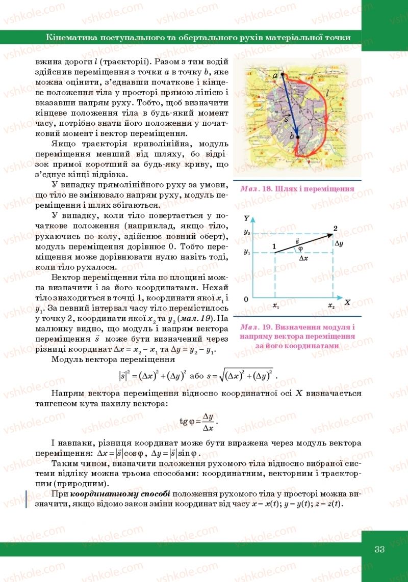 Страница 33 | Підручник Фізика 10 клас Т.М. Засєкіна, М.В. Головко 2010 Профільний рівень