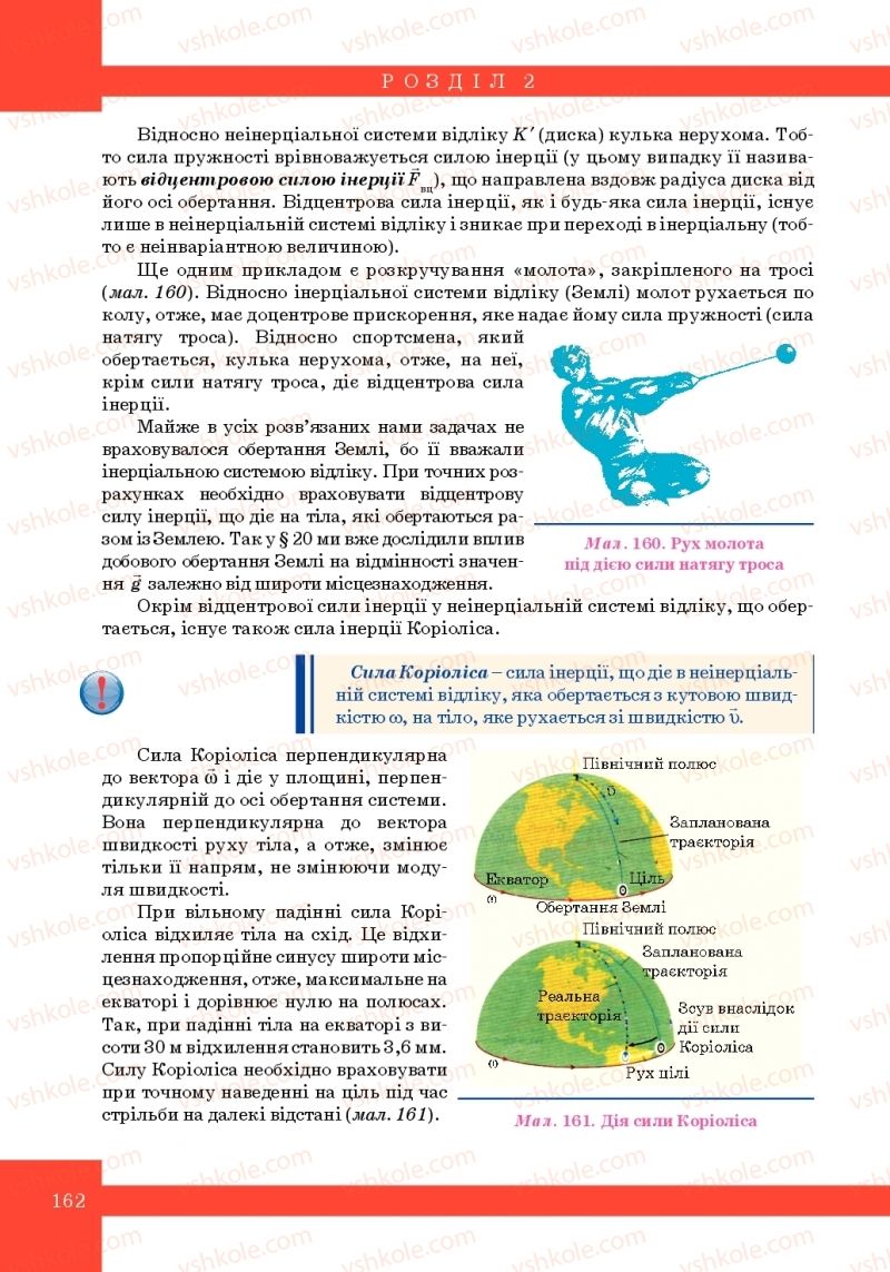 Страница 162 | Підручник Фізика 10 клас Т.М. Засєкіна, М.В. Головко 2010 Профільний рівень