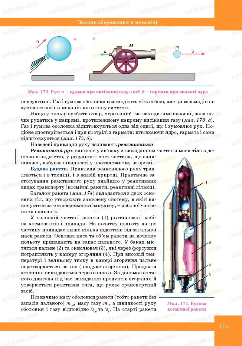 Страница 175 | Підручник Фізика 10 клас Т.М. Засєкіна, М.В. Головко 2010 Профільний рівень