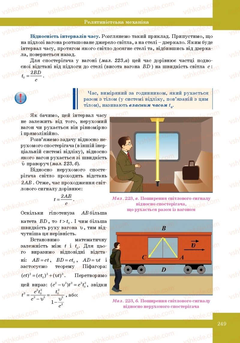 Страница 249 | Підручник Фізика 10 клас Т.М. Засєкіна, М.В. Головко 2010 Профільний рівень