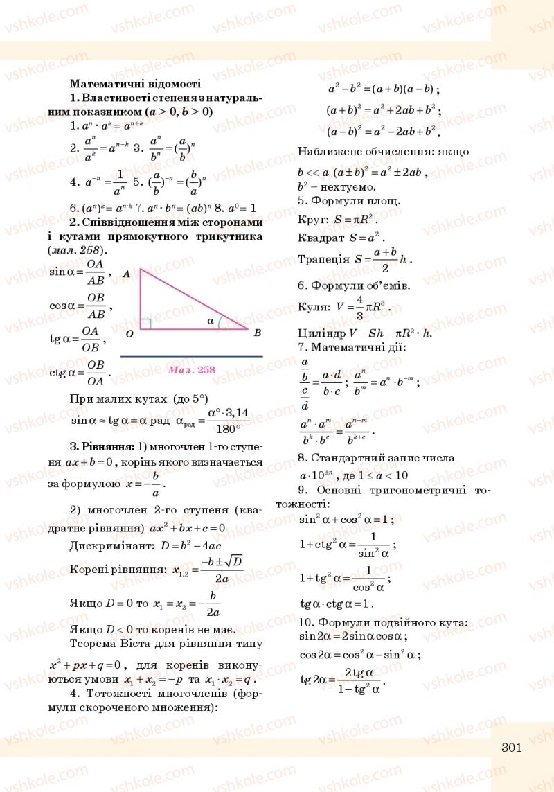 Страница 301 | Підручник Фізика 10 клас Т.М. Засєкіна, М.В. Головко 2010 Профільний рівень