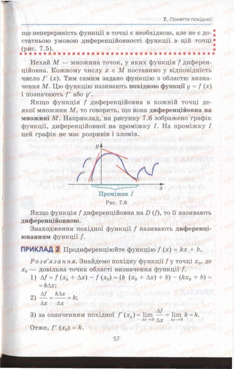 Страница 57 | Підручник Алгебра 11 клас А.Г. Мерзляк, Д.А. Номіровський, В.Б. Полонський, М.С. Якір 2011 Академічний, профільний рівні