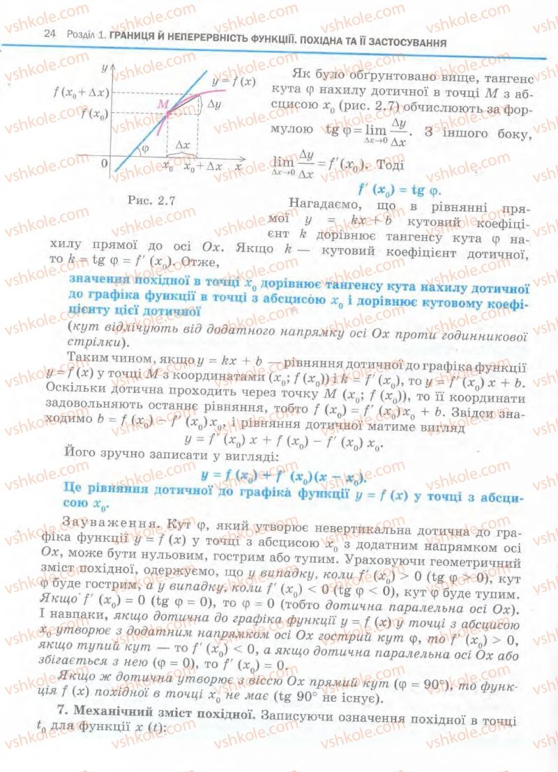 Страница 24 | Підручник Алгебра 11 клас Є.П. Нелін, О.Є. Долгова 2011 Академічний рівень, профільний рівні