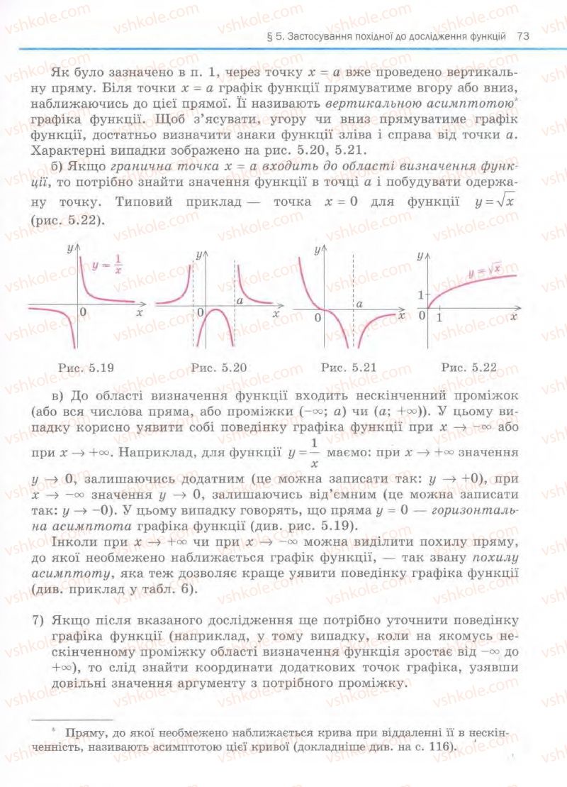 Страница 73 | Підручник Алгебра 11 клас Є.П. Нелін, О.Є. Долгова 2011 Академічний рівень, профільний рівні