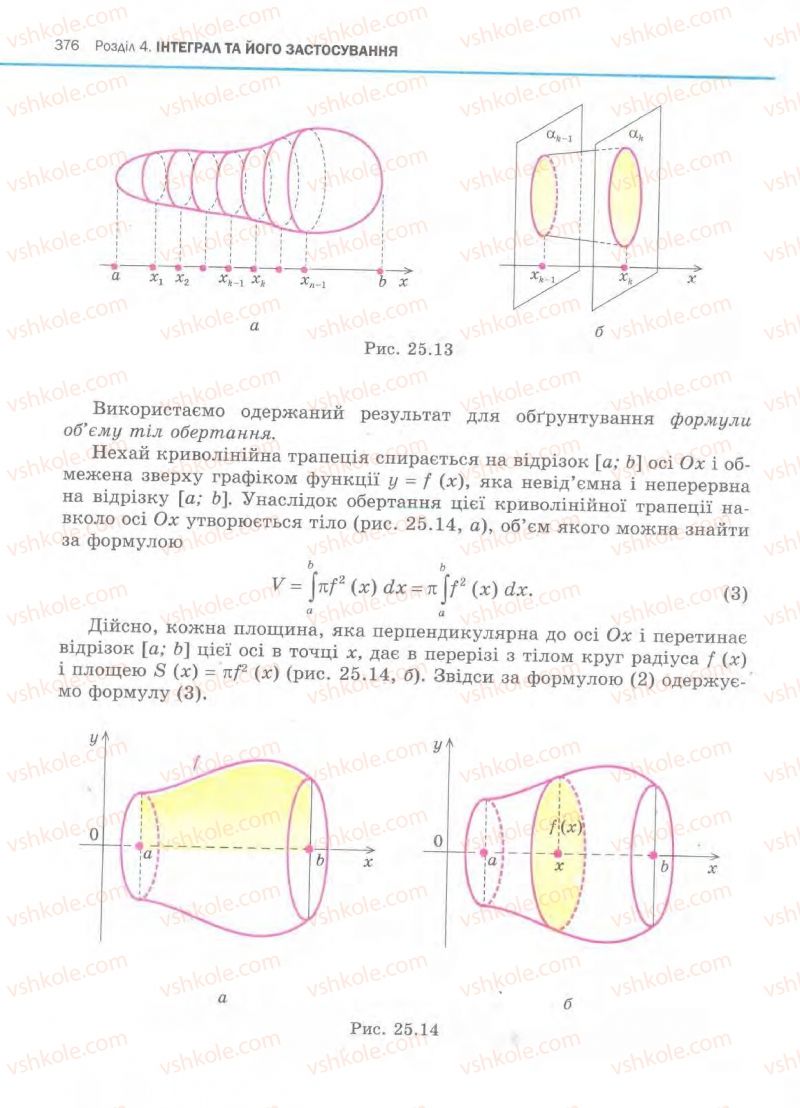 Страница 376 | Підручник Алгебра 11 клас Є.П. Нелін, О.Є. Долгова 2011 Академічний рівень, профільний рівні