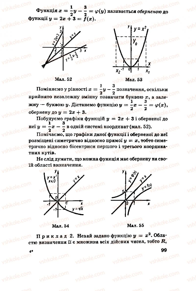 Страница 99 | Підручник Алгебра 11 клас М.І. Шкіль, З.І. Слєпкань, О.С. Дубинчук 2001