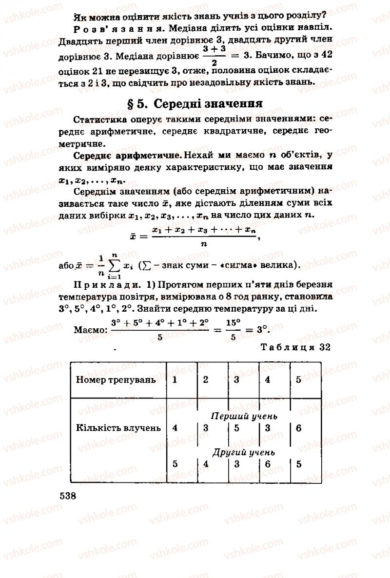 Страница 540 | Підручник Алгебра 11 клас М.І. Шкіль, З.І. Слєпкань, О.С. Дубинчук 2001