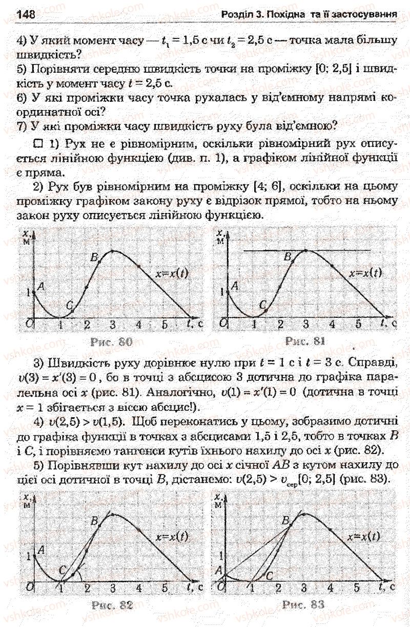 Страница 148 | Підручник Математика 11 клас О.М. Афанасьєва, Я.С. Бродський, О.Л. Павлов 2011