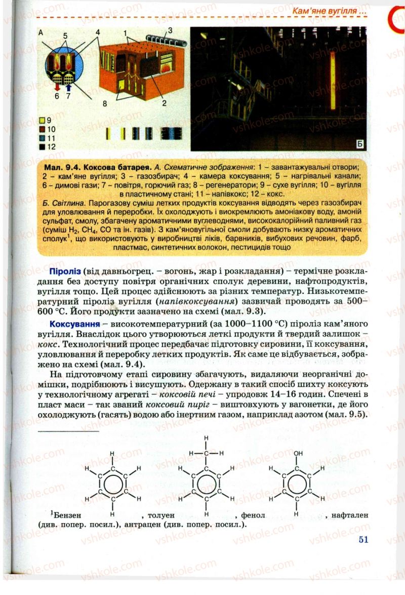 Страница 51 | Підручник Хімія 11 клас Г.А. Лашевська, А.А. Лашевська 2011
