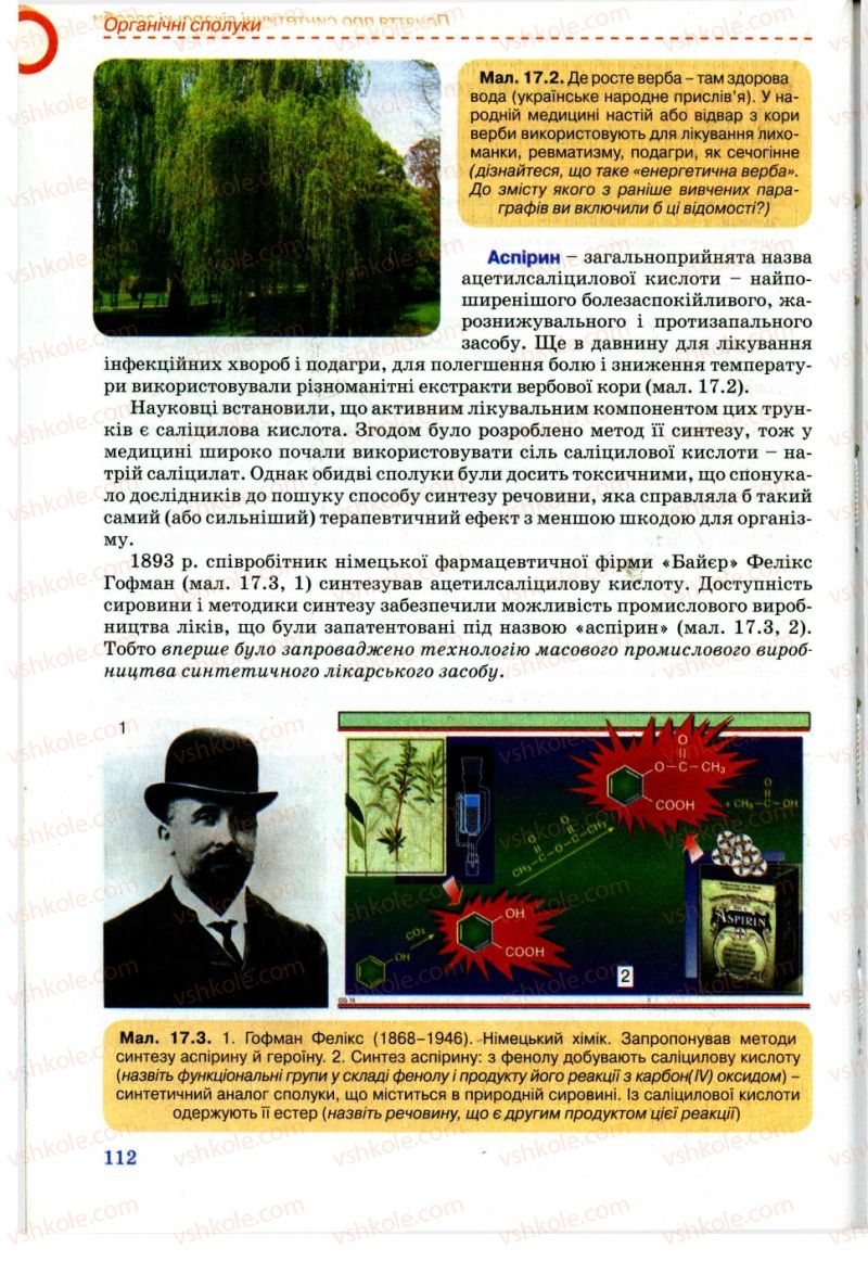 Страница 112 | Підручник Хімія 11 клас Г.А. Лашевська, А.А. Лашевська 2011