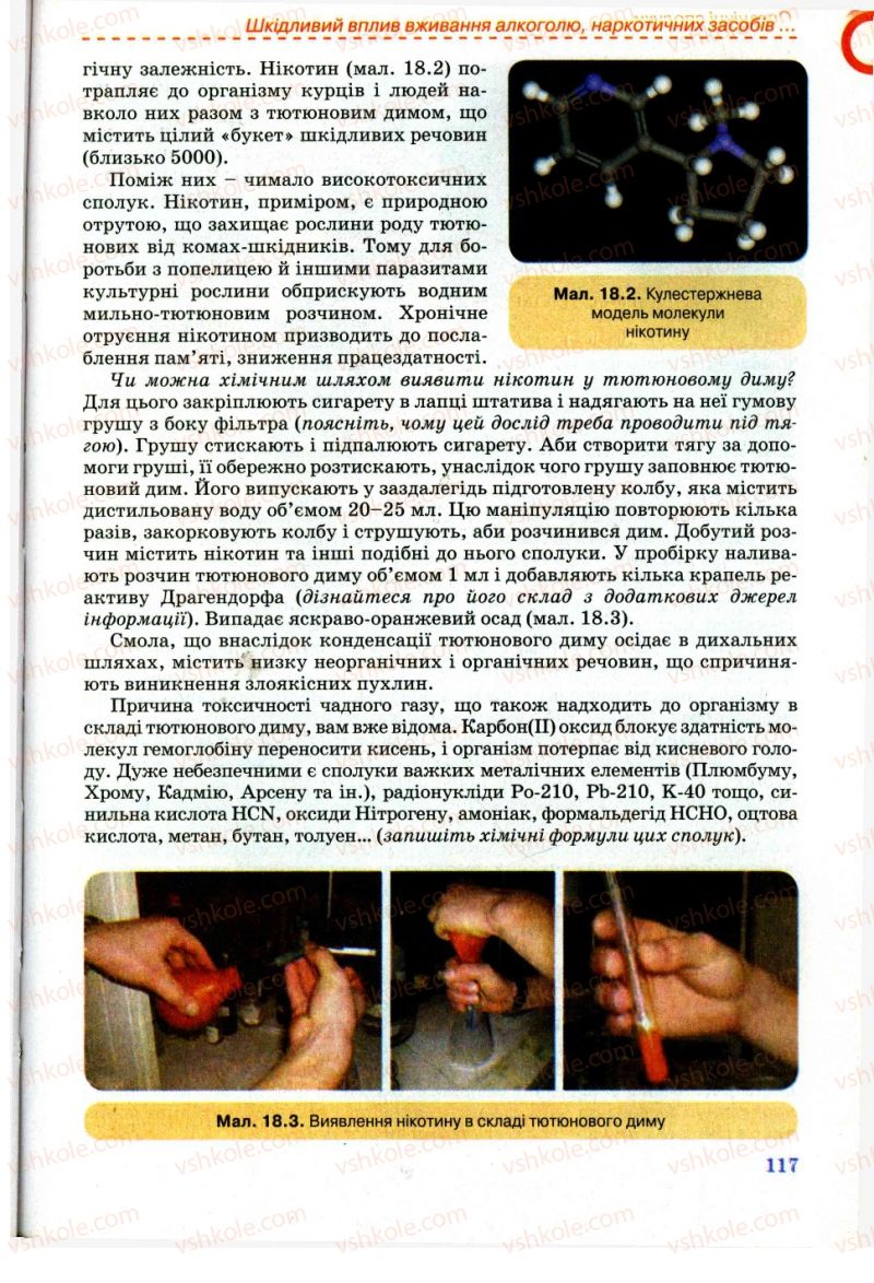 Страница 117 | Підручник Хімія 11 клас Г.А. Лашевська, А.А. Лашевська 2011