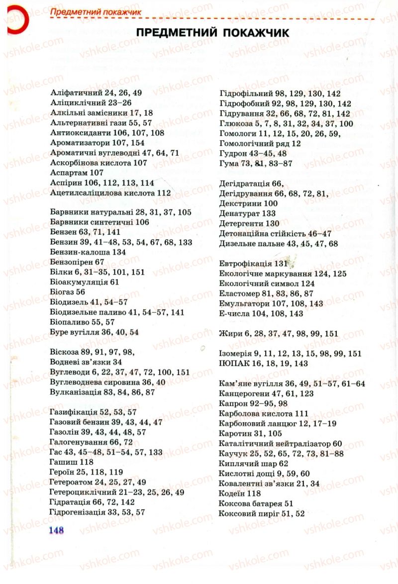 Страница 148 | Підручник Хімія 11 клас Г.А. Лашевська, А.А. Лашевська 2011