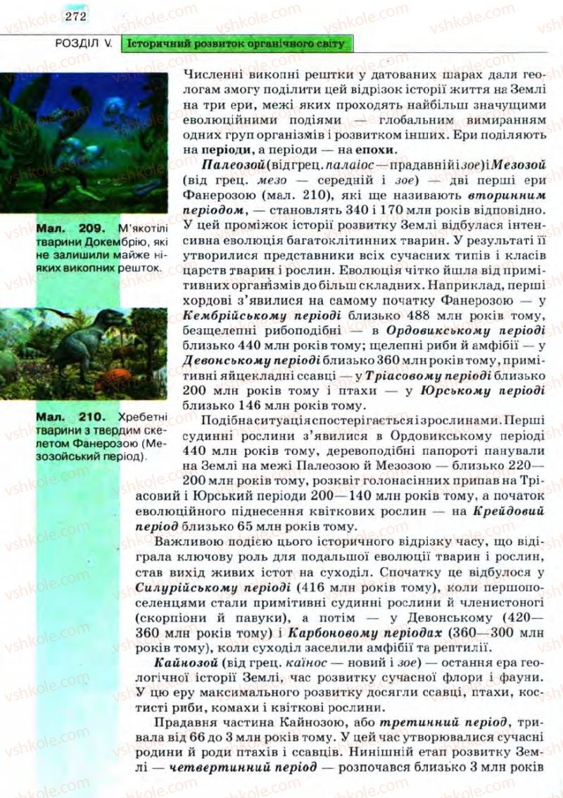 Страница 272 | Підручник Біологія 11 клас С.В. Межжерін, Я.О. Межжеріна 2011 Академічний рівень