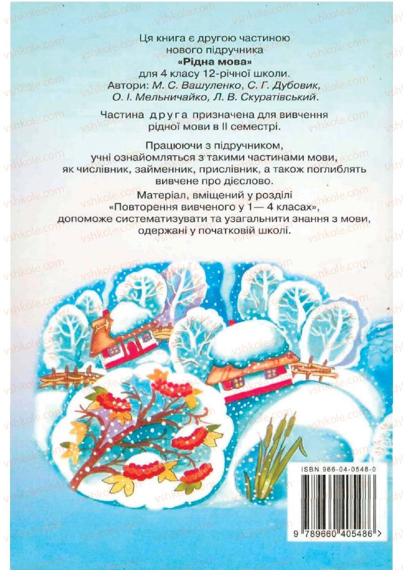 Страница 131 | Підручник Українська мова 4 клас М.С. Вашуленко, С.Г. Дубовик, О.І. Мельничайко 2004 Частина 2