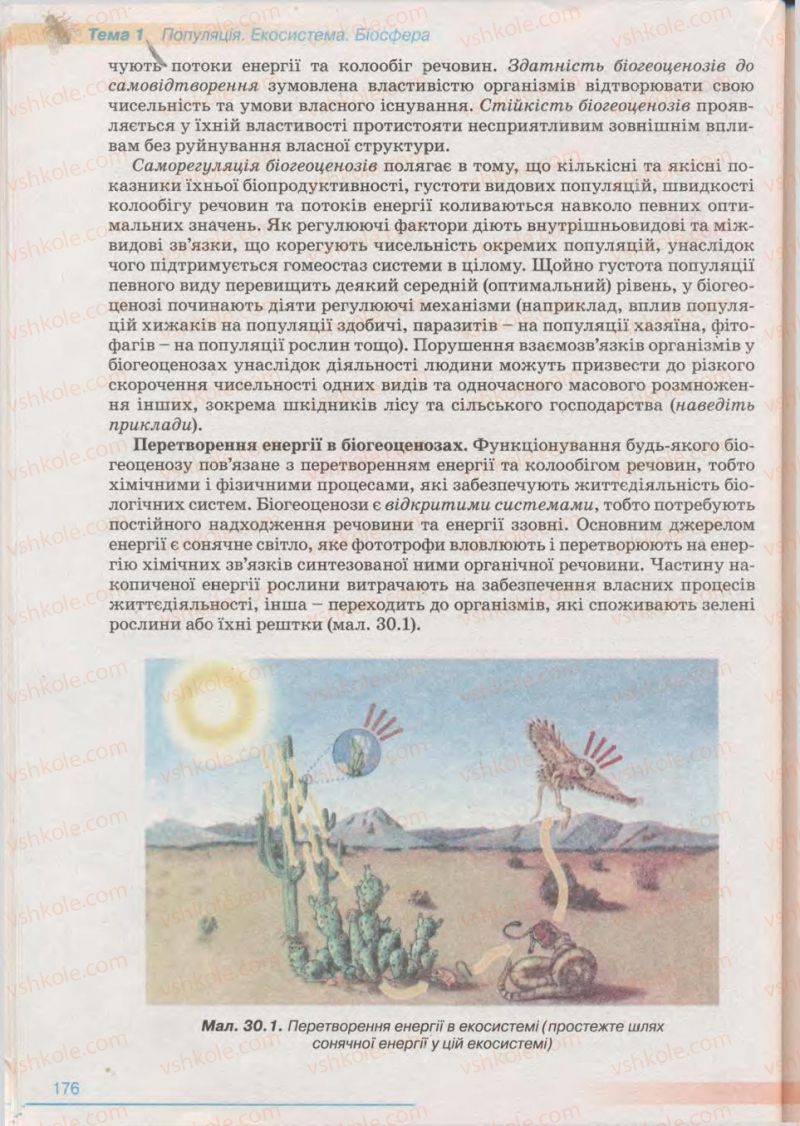 Страница 176 | Підручник Біологія 11 клас П.Г. Балан, Ю.Г. Вервес 2011 Академічний рівень