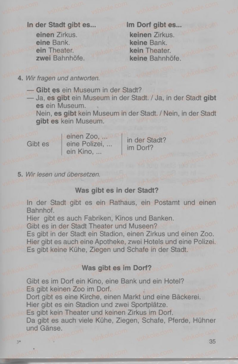 Страница 35 | Підручник Німецька мова 4 клас Н.П. Басай 2006