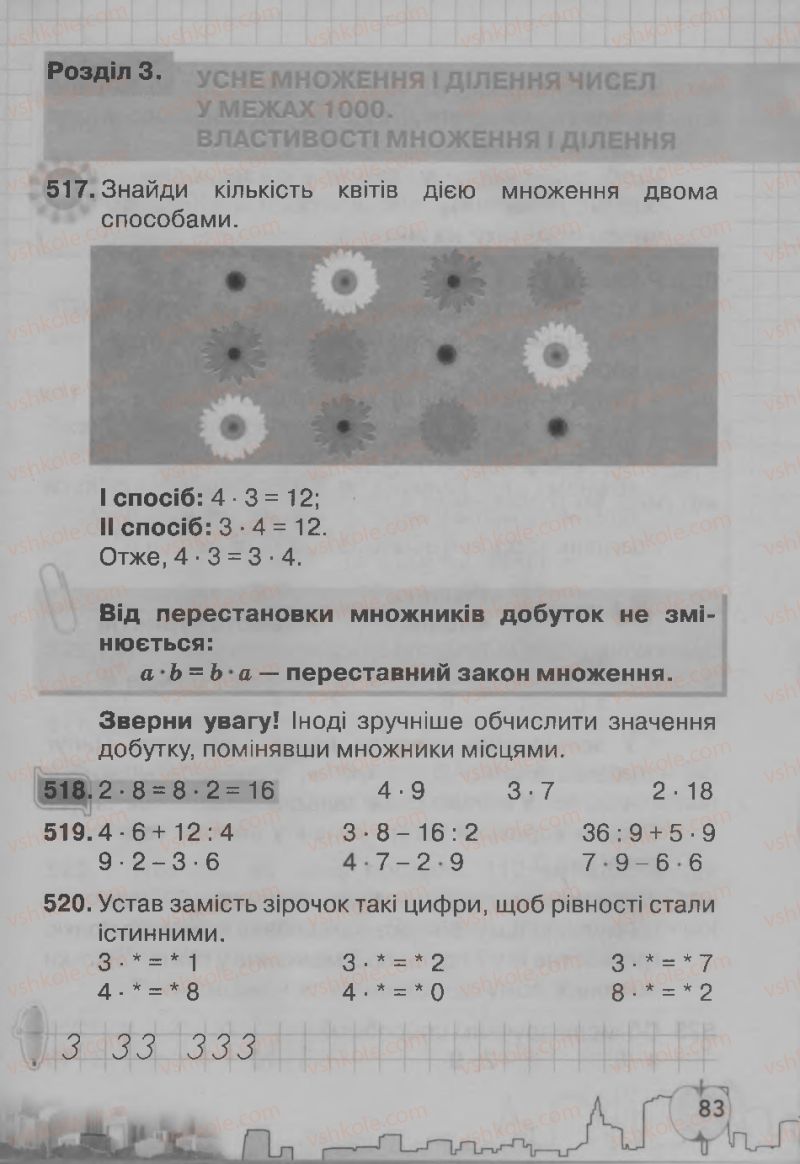Страница 83 | Підручник Математика 3 клас Ф.М. Рівкінд, Л.В. Оляницька 2013