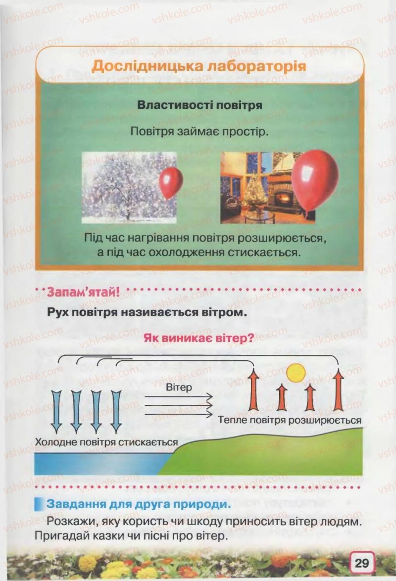Страница 29 | Підручник Природознавство 2 клас І.В. Грущинська 2012