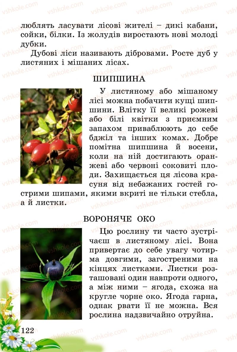 Страница 122 | Підручник Природознавство 2 клас Т.Г. Гільберг, Т.В. Сак 2012