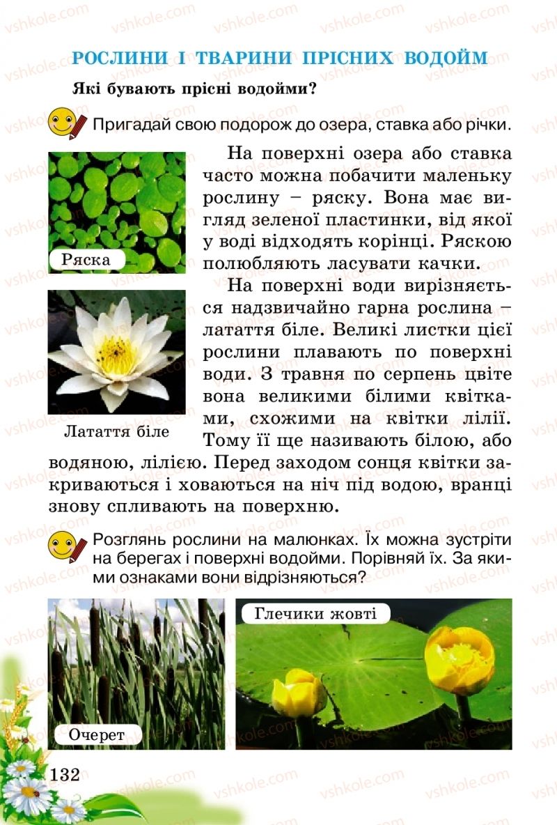 Страница 132 | Підручник Природознавство 2 клас Т.Г. Гільберг, Т.В. Сак 2012