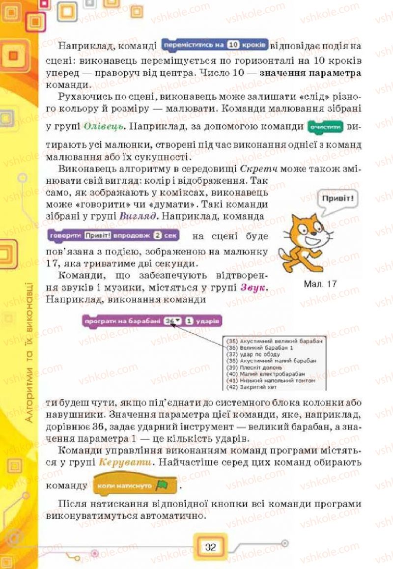 Страница 32 | Підручник Інформатика 6 клас Н.В. Морзе, О.В. Барна, В.П. Вембер, О.Г. Кузьмінська 2014