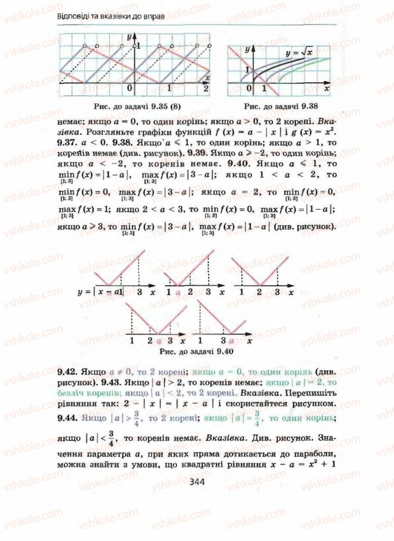 Страница 344 | Підручник Алгебра 9 клас А.Г. Мерзляк, В.Б. Полонський, М.С. Якір 2009 Поглиблений рівень вивчення