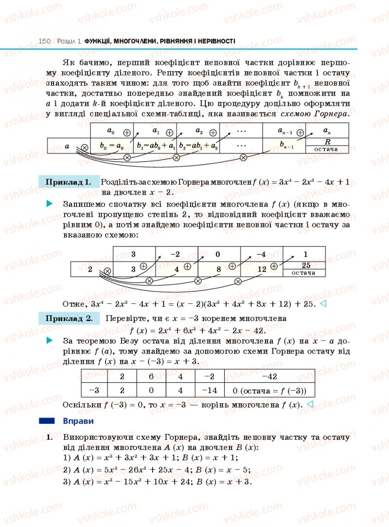 Страница 150 | Підручник Алгебра 10 клас Є.П. Нелін 2010 Профільний рівень