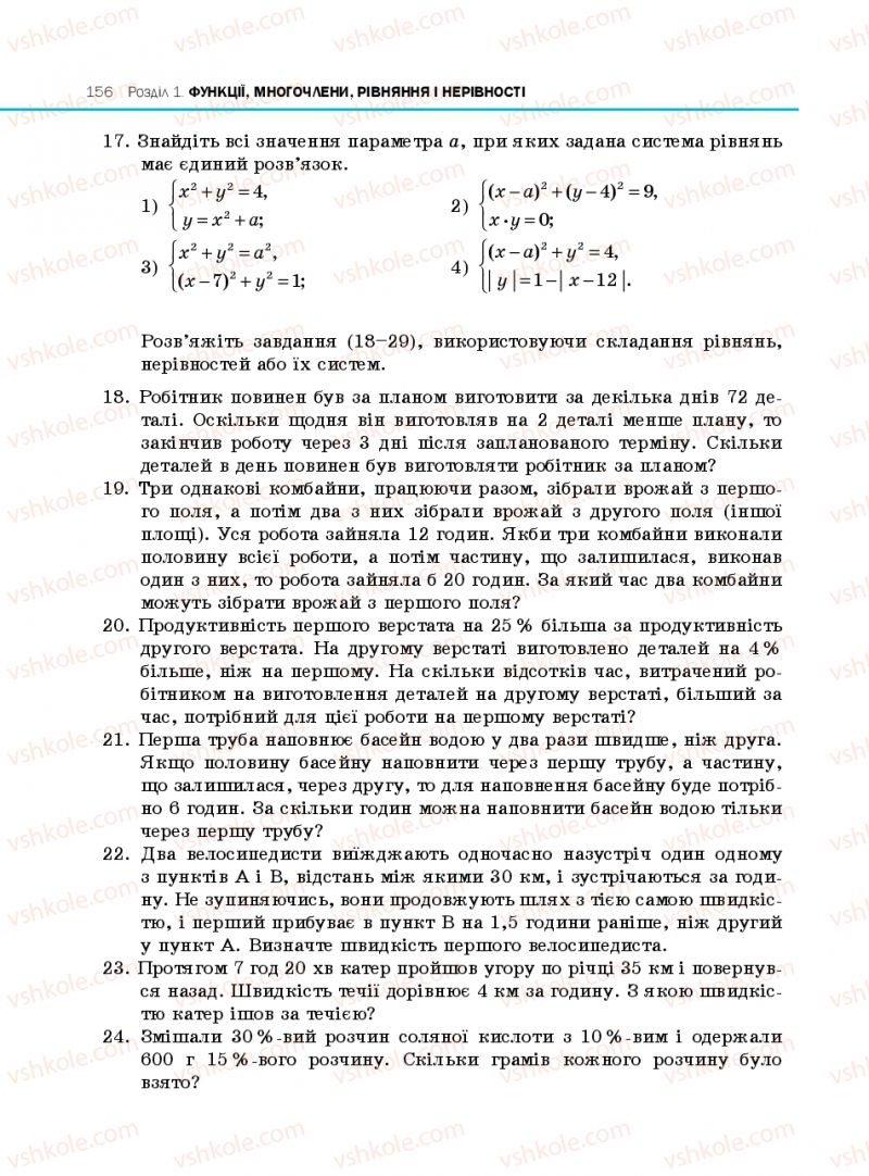 Страница 156 | Підручник Алгебра 10 клас Є.П. Нелін 2010 Профільний рівень