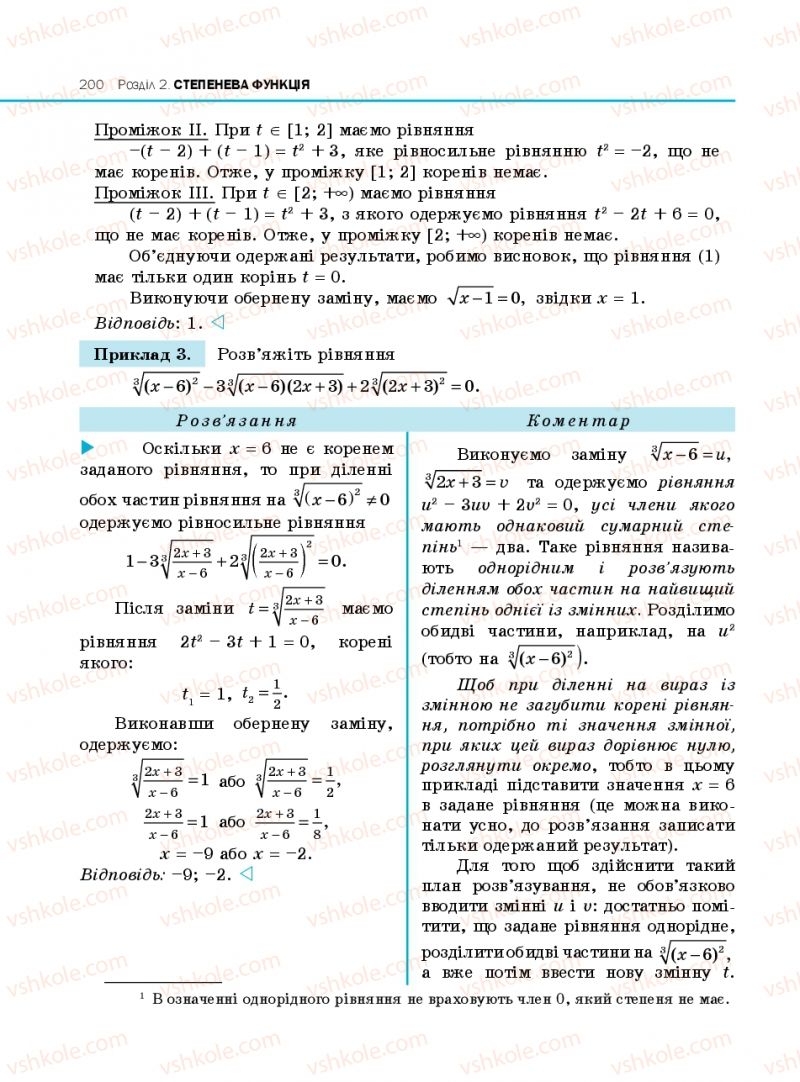 Страница 200 | Підручник Алгебра 10 клас Є.П. Нелін 2010 Профільний рівень