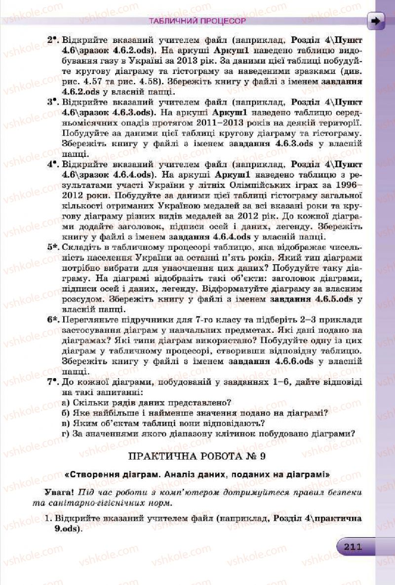 Страница 211 | Підручник Інформатика 7 клас Й.Я. Ривкінд, Т.І. Лисенко, Л.А. Чернікова, В.В. Шакотько 2015