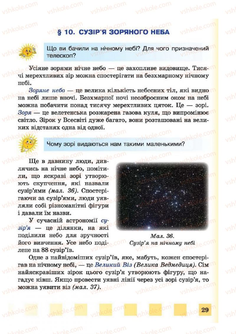 Страница 29 | Підручник Природознавство 4 клас І.І. Жаркова, Л.А. Мечник 2015