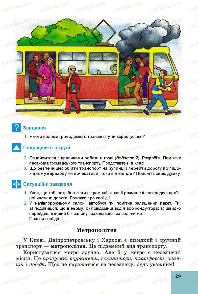 Страница 29 | Підручник Основи здоров'я 5 клас Т.Є. Бойченко, C.B. Василенко, H.І. Гущина 2013