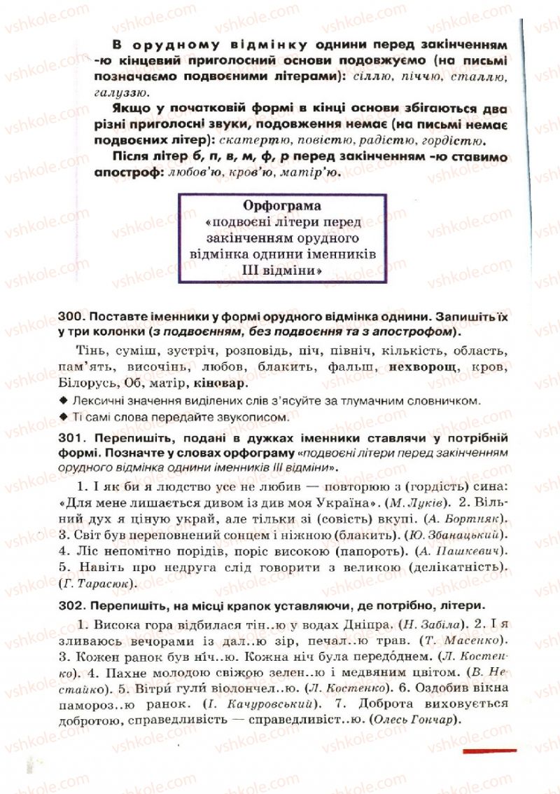 Страница 161 | Підручник Українська мова 6 клас О.П. Глазова, Ю.Б. Кузнецов 2006