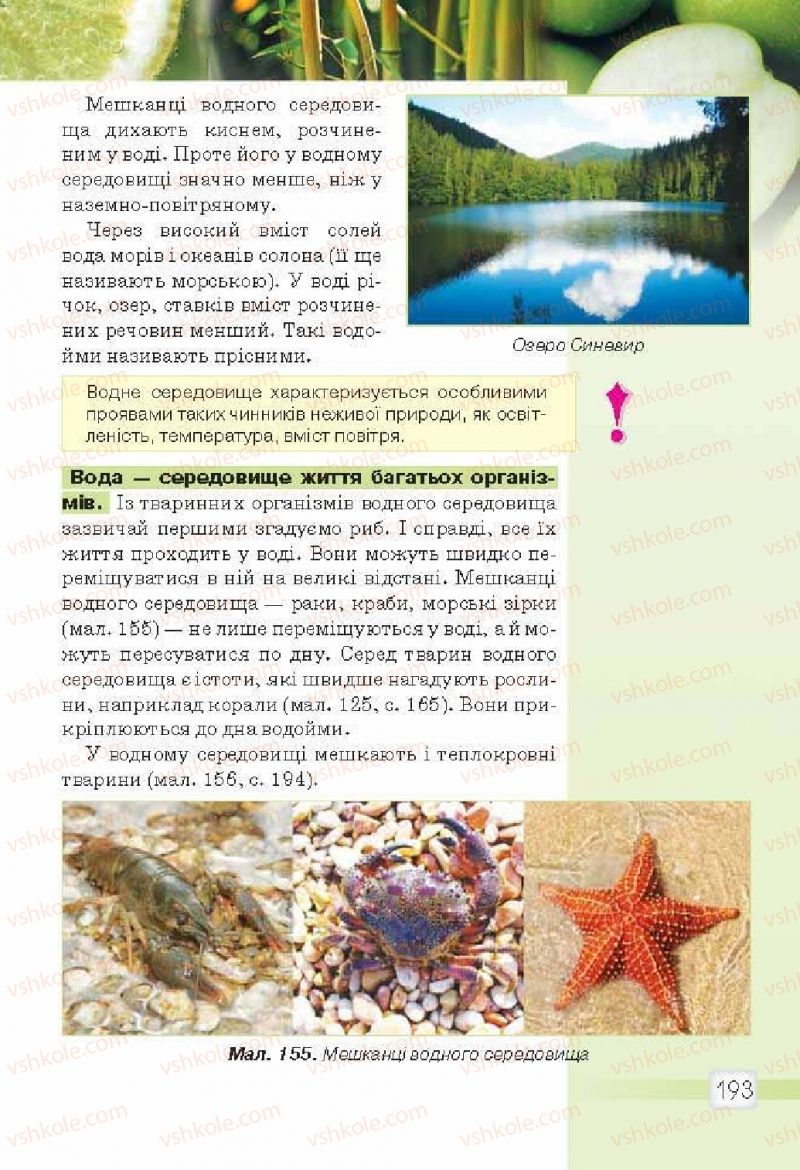 Страница 193 | Підручник Природознавство 5 клас О.Г. Ярошенко, В.М. Бойко 2013