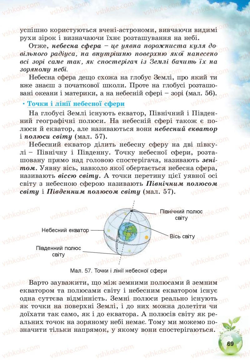 Страница 69 | Підручник Природознавство 5 клас Т.В. Коршевнюк, В.І. Баштовий 2013