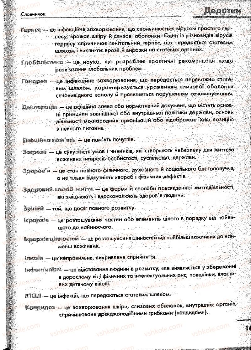 Страница 163 | Підручник Основи здоров'я 9 клас О.В. Тагліна, І.Ю. Кузьміна 2009