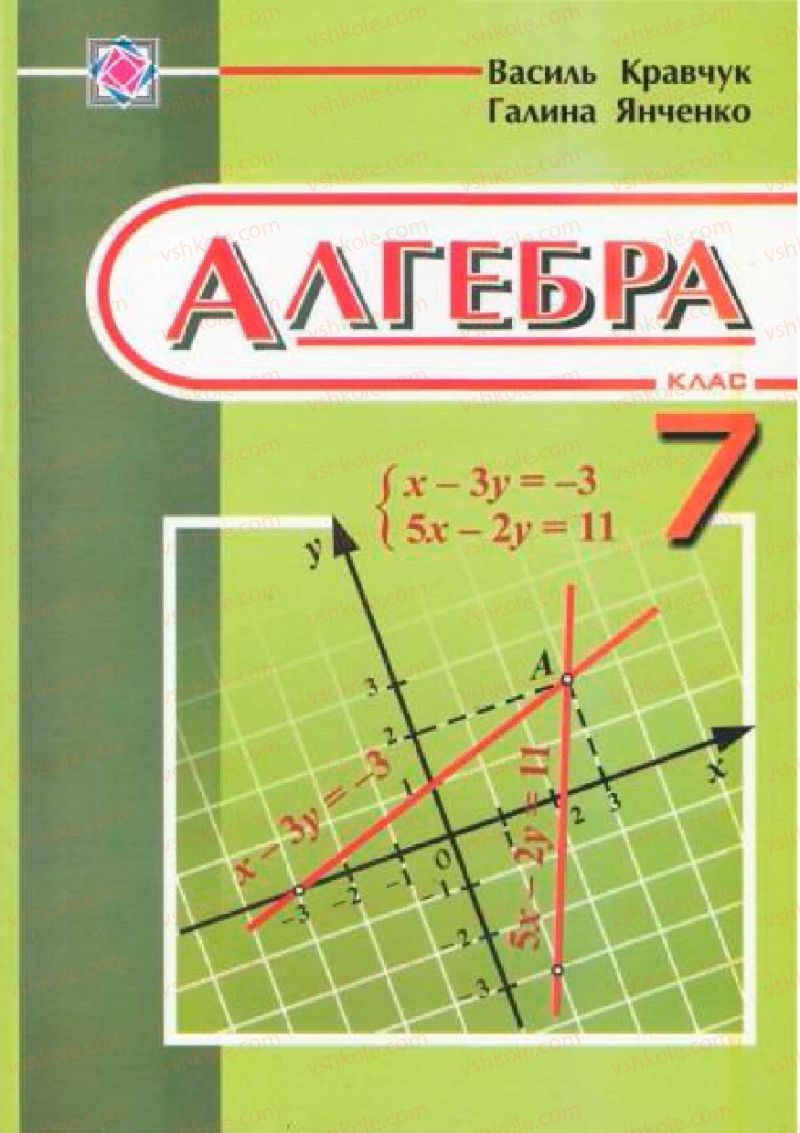 Страница 2 | Підручник Алгебра 7 клас Г.М. Янченко, В.Р. Кравчук 2008