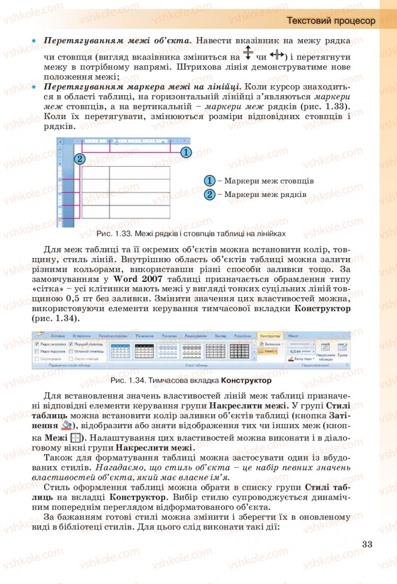Страница 33 | Підручник Інформатика 10 клас Й.Я. Ривкінд, Т.І. Лисенко, Л.А. Чернікова, В.В. Шакотько 2010 Рівень стандарту