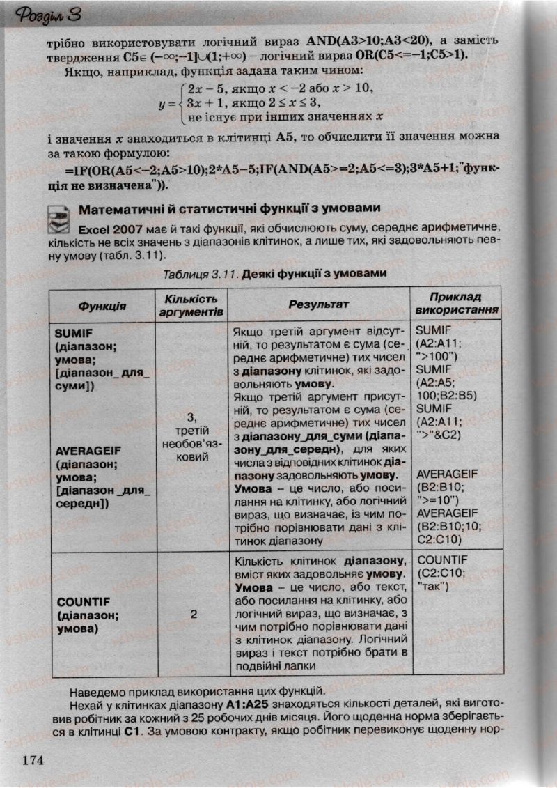 Страница 174 | Підручник Інформатика 10 клас Й.Я. Ривкінд, Т.І. Лисенко, Л.А. Чернікова, В.В. Шакотько 2010 Академічний, профільний рівні