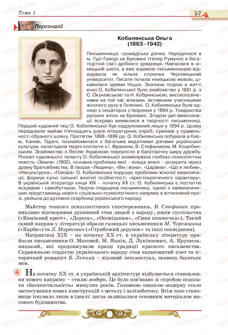 Страница 57 | Підручник Історія України 10 клас О.П. Реєнт, О.В. Малій 2010