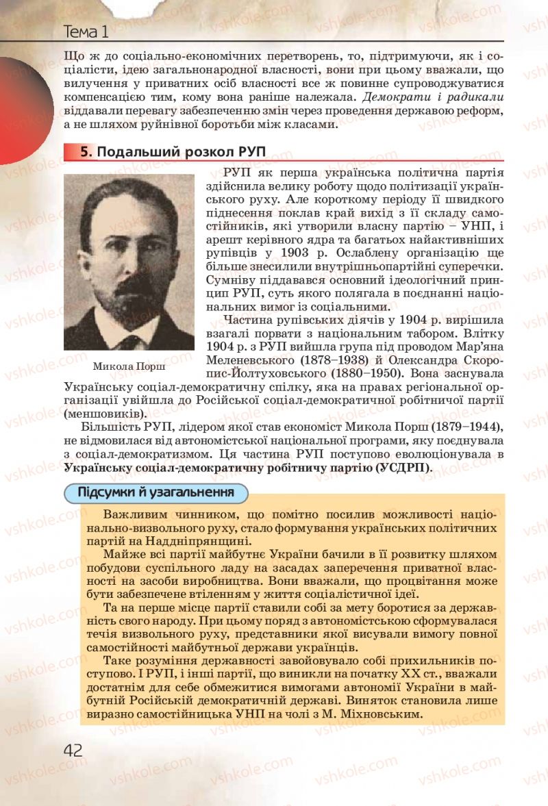 Страница 42 | Підручник Історія України 10 клас Ф.Г. Турченко 2010 Профільний рівень