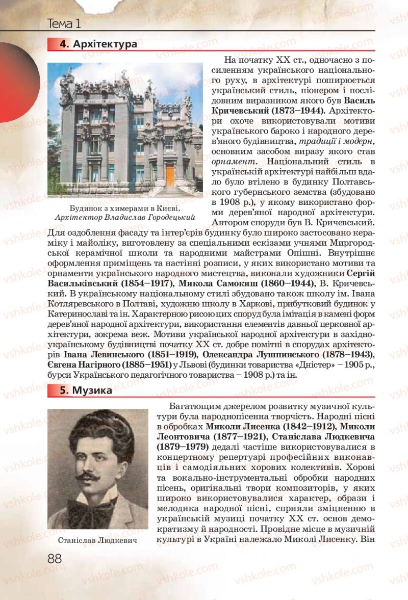 Страница 88 | Підручник Історія України 10 клас Ф.Г. Турченко 2010 Профільний рівень